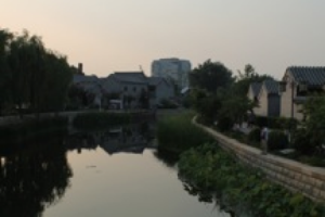 A canal that was proposed by MIT and Tsinghua University ten years ago