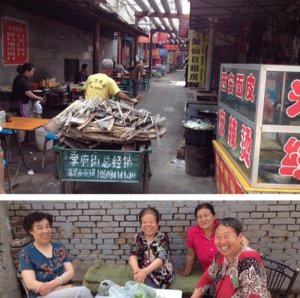 Four local women I spoke to in the Urban Villages of Taiyuan, China