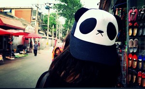 Bargained for my favorite panda hat before almost getting scammed into taking a rickshaw home! hahah the best part is the people trying to scam you are laughing at you while you laugh at them and say 'Nice try!'  Very funny and memorable day!