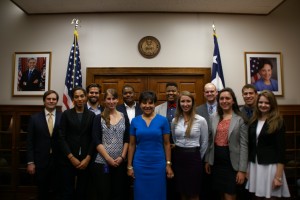 With my colleagues - and friends - and Department of Commerce Secretary Penny Pritzker. I have learned so much from my fellow interns this summer - and one of them , Evan, (behind Ms. Pritzker to the left) will be attending NYU Law in the Fall! NYU Pride! :) 