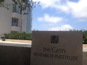The Getty Research Institute, Los Angeles CA