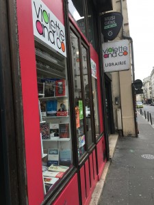Violette and Co., feminist bookstore in Paris. 