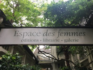 Espace des Femmes, a publishing house, bookstore, and event space at the forefront of the French women's movement.