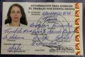 Cuba’s cuentapropistas (self-employed workers or literally, “on your own”) Card 