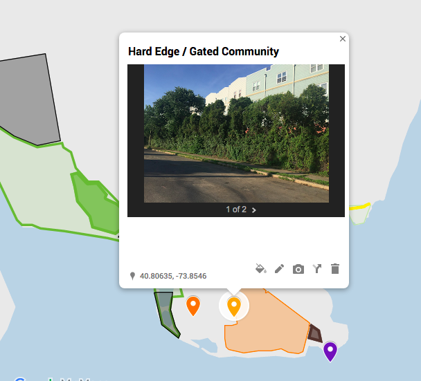 Example of a photo annotation for my fieldsite map. 